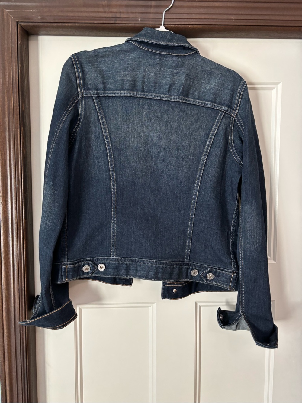 AG Adriano Goldschmied Indigo Denim Jacket sz Medium - Picture 9 of 12